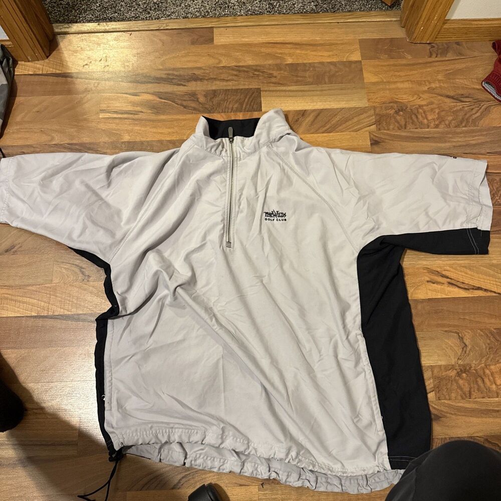Adidas Clima Winshell Golfing Spring Shortsleeve Windbreak Cover Size XL